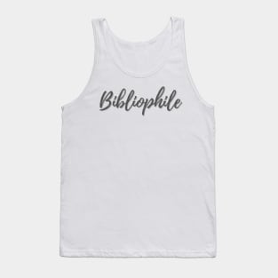 Bibliophile Tank Top